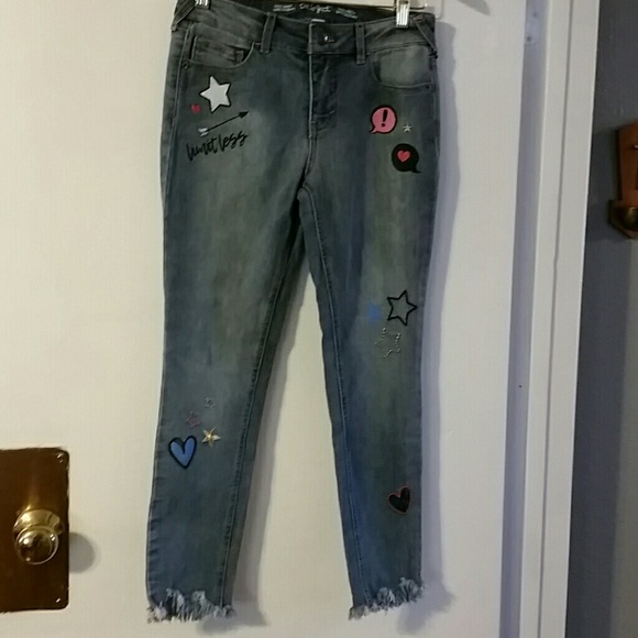Cat & Jack Bottoms Girls Cat And Jack Skinny Jeans Sz 2 Poshmark